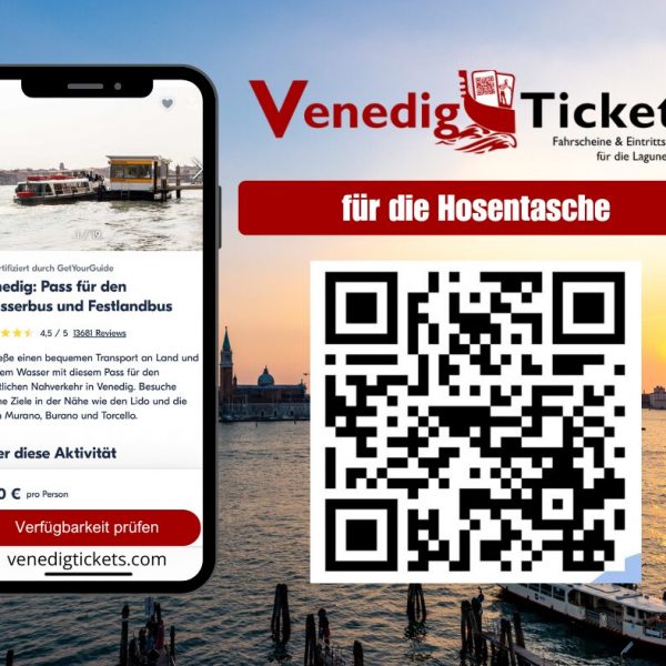 Venedig, Tickets, Fahrscheine, Eintrittskarten