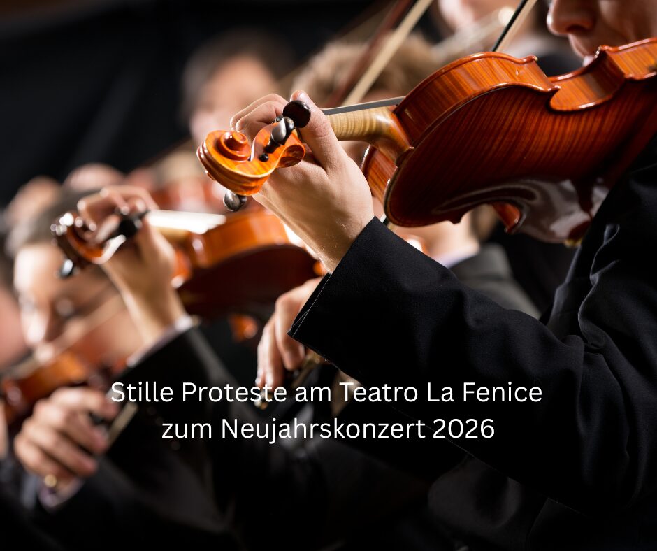 Glanz mit Untertönen: Stille Proteste am Teatro La Fenice zum Neujahrskonzert